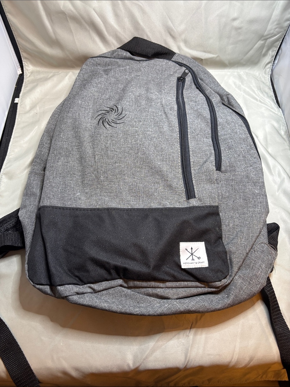 Men's Gray & Black Everyday Backpack